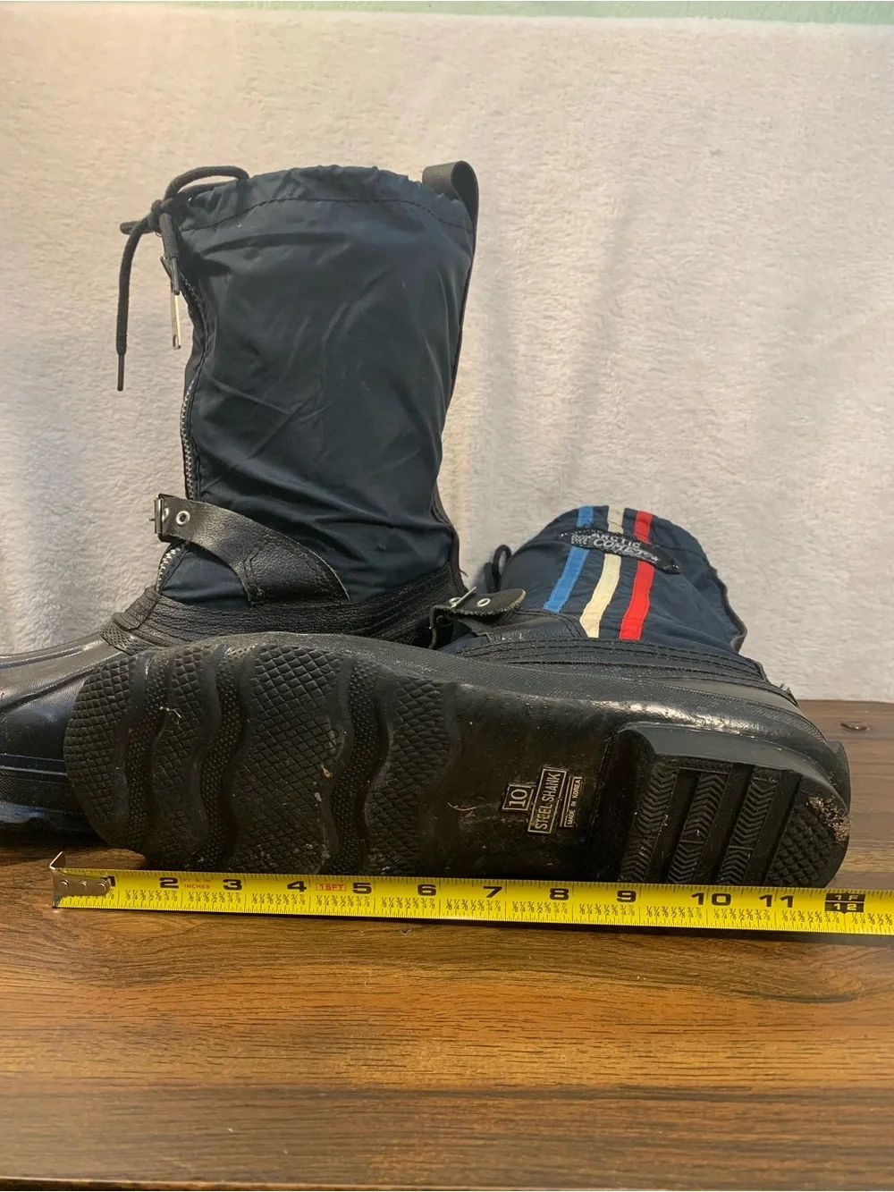 Vintage Artic Comet Steel Shank Men's Insulated Mid-Calf Snow Boots US Size 10